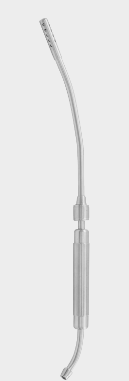 [CAS-9079-33-ss] Tubo de aspiración COOLEY ø 8 mm 33 cm