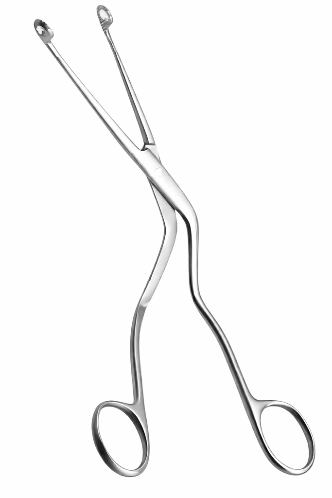 [MCA-9128-25-ss] Pinza de introducción de catéter MAGILL de 24 cm