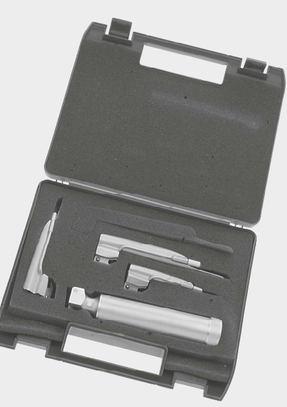 [FLC-9161-01-ss] Juego de laringoscopia FOREGGER/4 f.l.