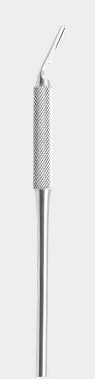 Bisturí redondo fig.3 R en ángulo