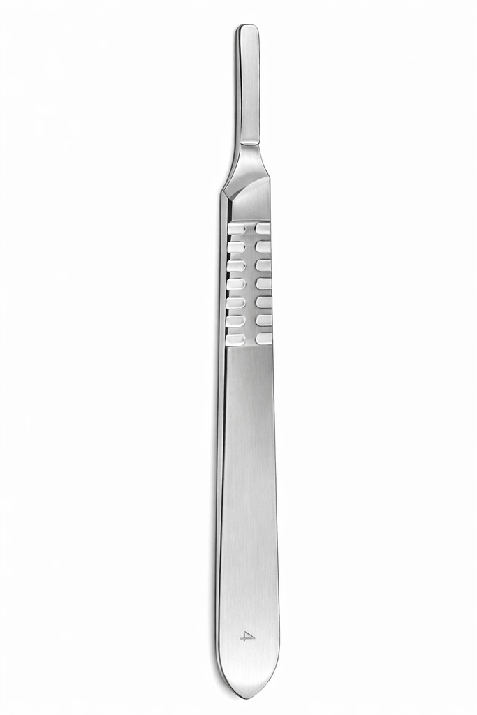 [SHA-8013-00-ss] Mango de bisturí n.º 4 13,5 cm