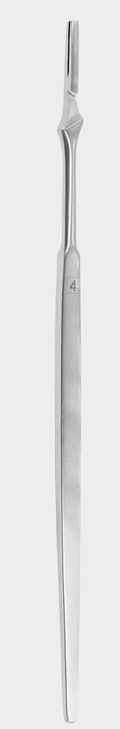 Mango de bisturí n.° 4 22 cm