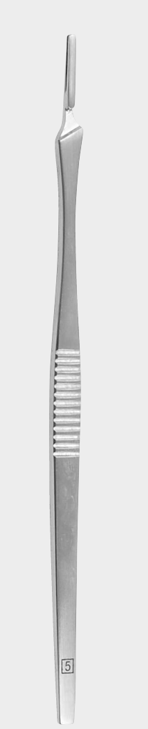 [SHA-8019-00-ss] Mango de bisturí n.º 5 16,5 cm