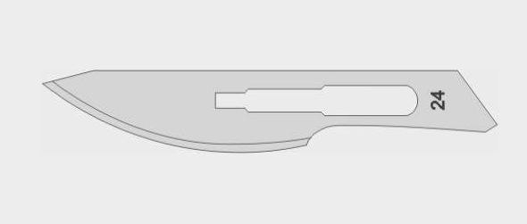 [SDI-8049-00-ss] Bisturí desechable estéril fig.24