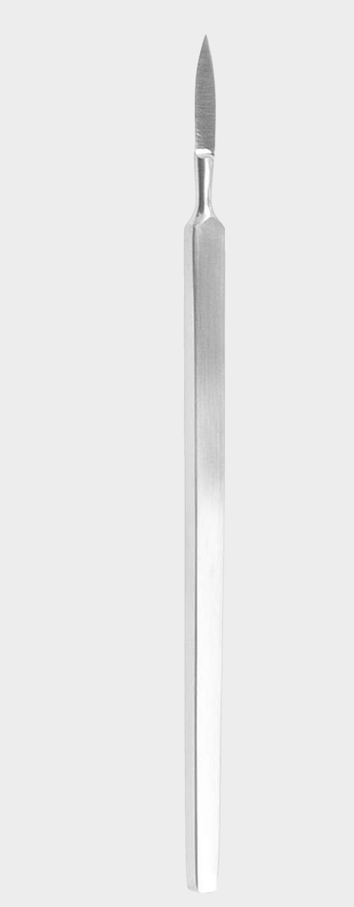 Bisturí DIEFFENBACH fig. 7 13 cm
