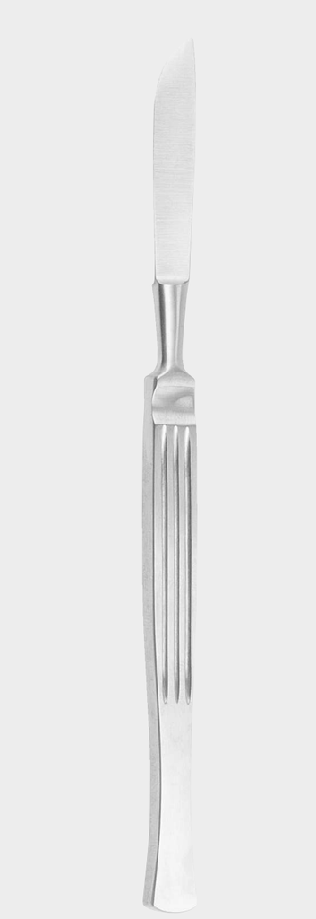 Mango metálico de bisturí fig. 8