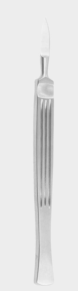 [SME-8082-10-ss] Mango metálico de bisturí fig. 10