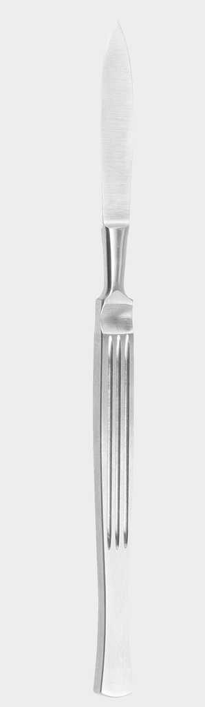 Mango metálico de bisturí fig. 18