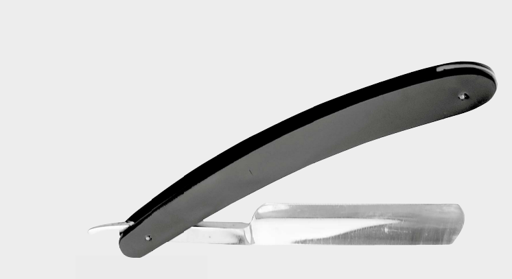 Navaja de afeitar de hoja plana/cóncava