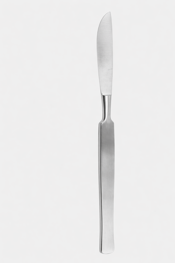 Cuchillo de cartílago con mango raspador y hueco