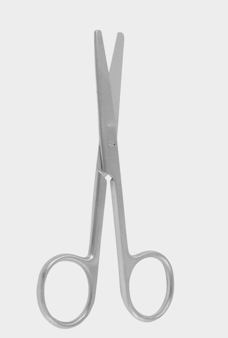 [SBC-9224-14-tcsc] Tijeras, bl/bl str 14,5cm TC/SC