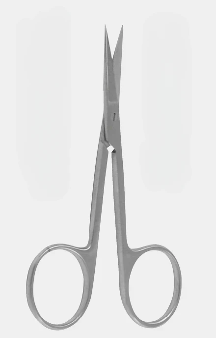 [ISC-5001-11-sc] Tijeras de iris 11,5 cm SC