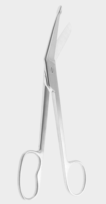 [LBA-9271-20-sc] Tijeras para vendajes LISTER 1 anilla grande SC