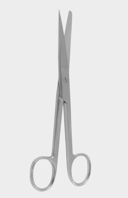 Tijeras, bl/sh str 16,5cm TC