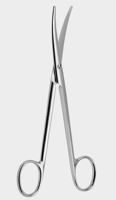 Tijeras MAYO LEXER azul/azul 16 cm TC