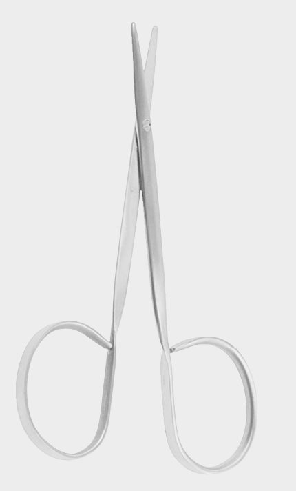 Tijeras de disección, anillos grandes de 10,5 cm