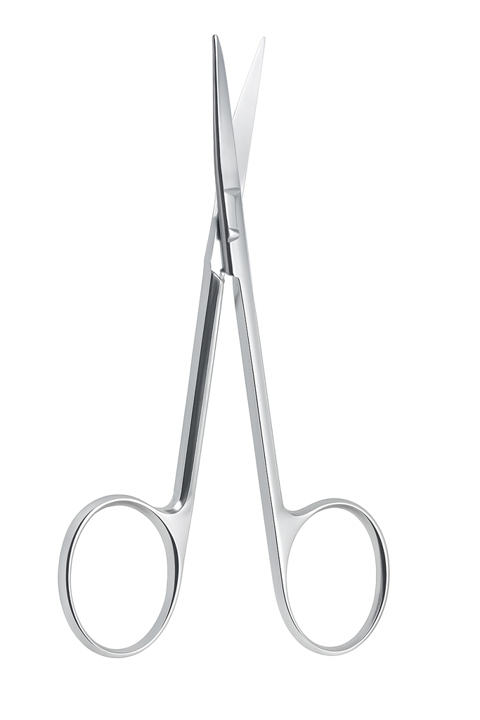 Tijeras KNAPP finas azul/azul