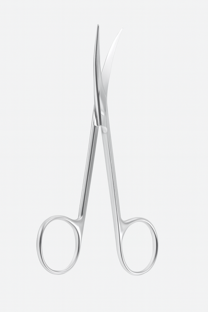 Tijeras KNAPP finas azul/azul 10 cm