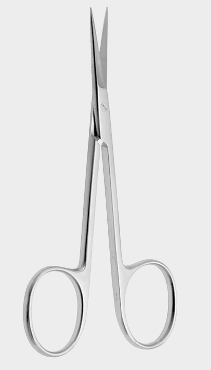 Tijeras con hojas extraplanas de 10 cm