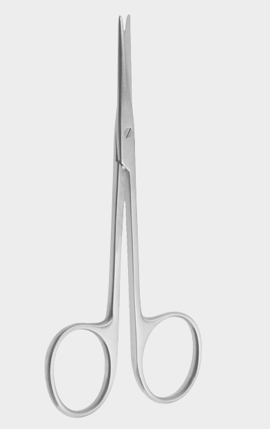 Tijeras delicadas curvas 11,5 cm