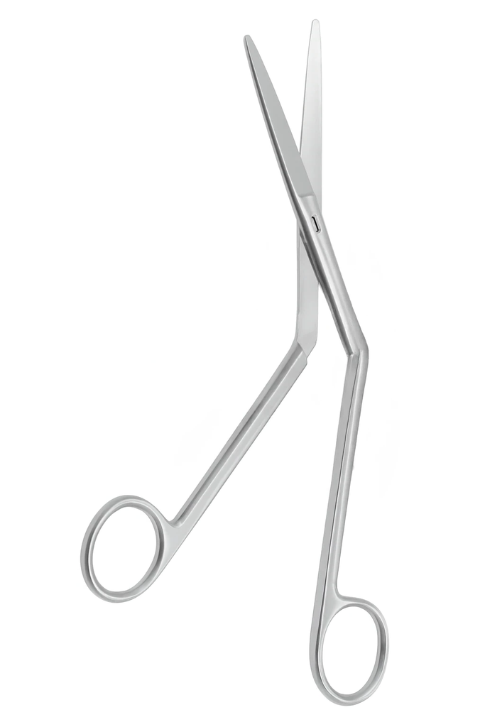 Tijeras nasales HEYMANN dentadas 18 cm