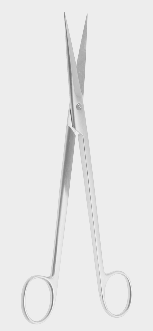 [SUT-9530-20-ss] Tijeras para útero SIMS rectas sh./sh.