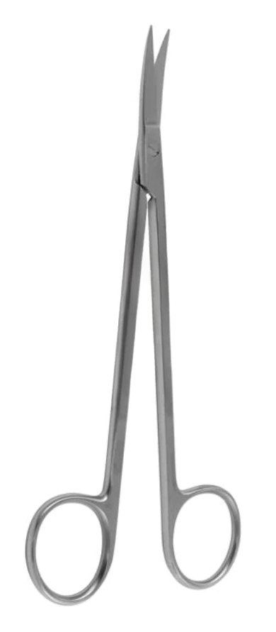 [KFI-7004-18-ss] Tijeras para fístula KELLY 18 cm