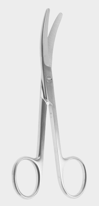 Tijeras para cordón umbilical BUSCH 16 cm