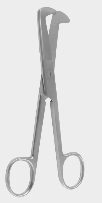 [SUM-9545-16-ss] Tijeras SCHUMACHER con cordón umbilical de 15,5 cm