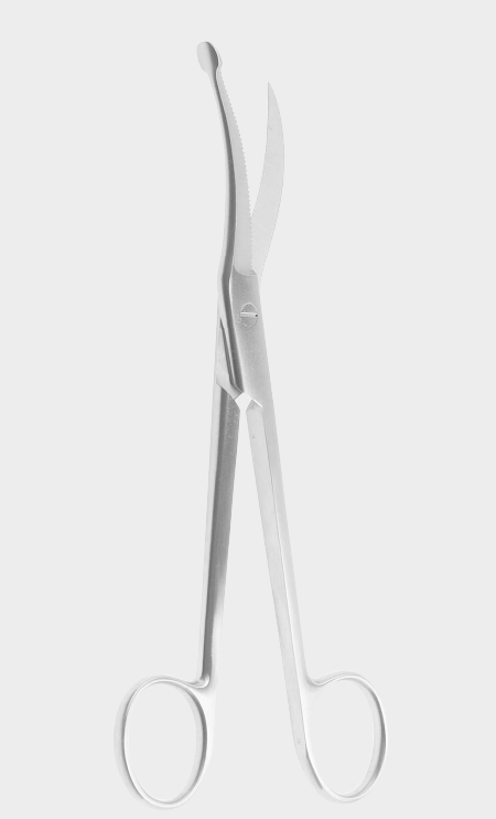 Tijeras WALDMANN para episiotomía de 18 cm