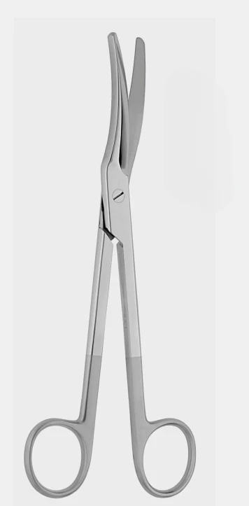 Tijeras de episiotomía dentadas de 20 cm TC