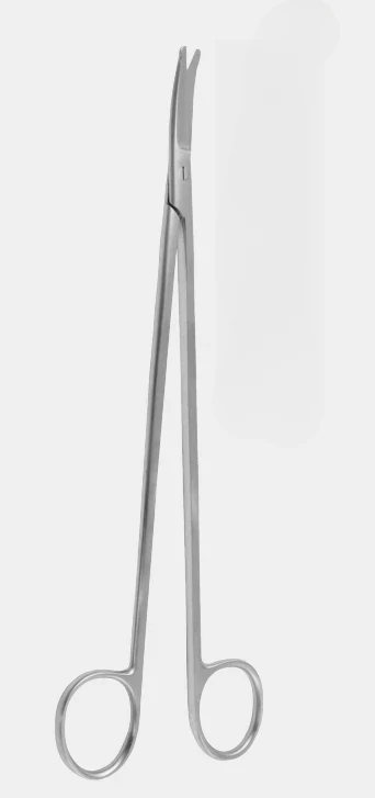 Botón de tijera neuroquirúrgica STRULLY. 22 cm