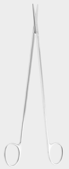 [CSG-9574-26-ss] Tijeras de iglesia vasculares rectas 25,5cm