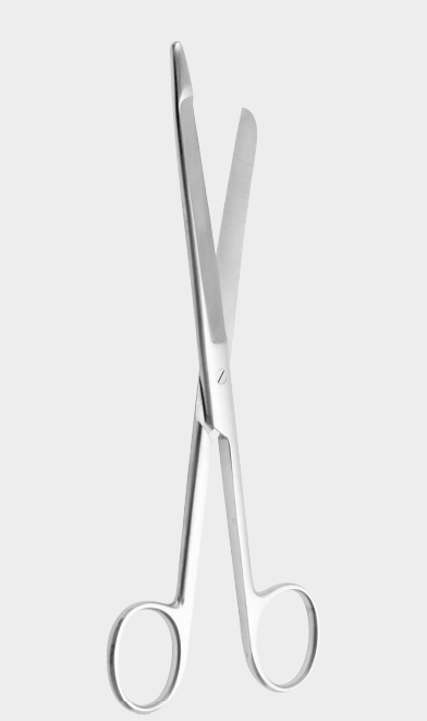 [ESB-9593-21-ss] Tijeras de enterotomía punta de sonda 21,5 cm