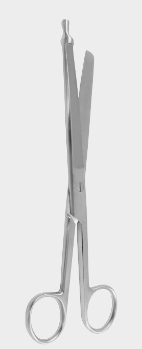 [ESB-9595-21-ss] Tijeras de enterotomía abotonadas de 21,5 cm