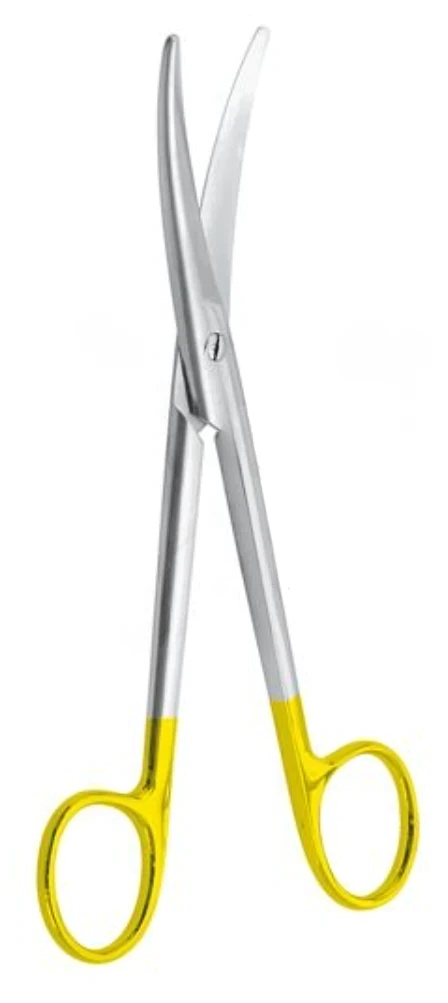 Tijeras de sutura cvd. 14,5 cm TC