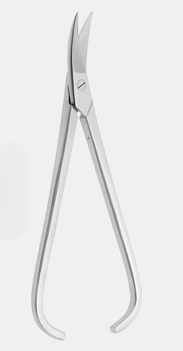 [PSH-9637-18-ss] Tijeras de chapa curvadas de 17,5 cm