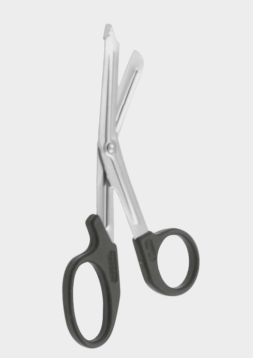 Tijeras universales para vendajes negras de 15 cm