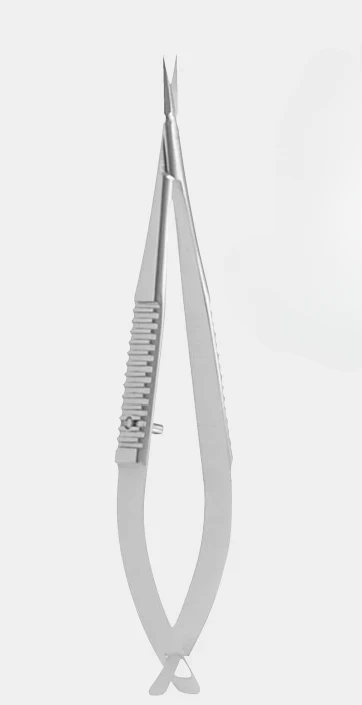 [VIR-9686-08-ss] Tijeras de iridectomía VANNAS curvas de 8 cm