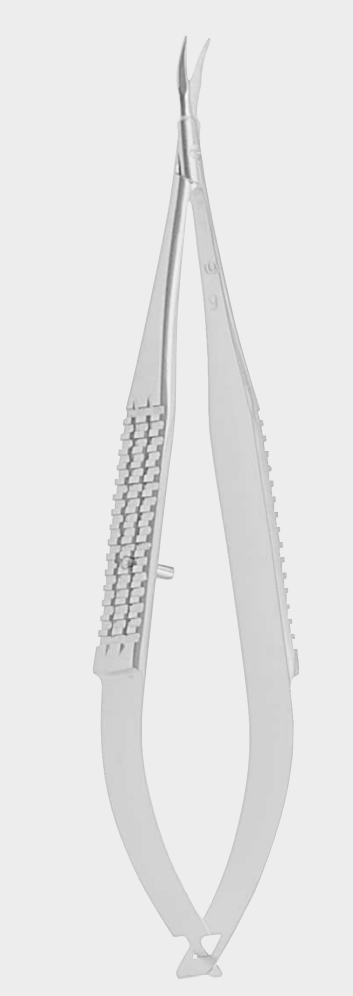 [VSB-9743-12-ss] Tijeras VANNAS micro 12 cm cvd.