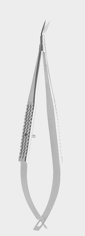 Tijeras VANNAS micro 12 cm ang.