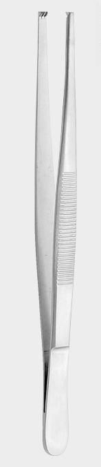 Pinza STILLE 2x3 dientes 15,5 cm