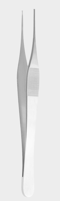 Pinzas JEFFERSON dentadas de 18 cm