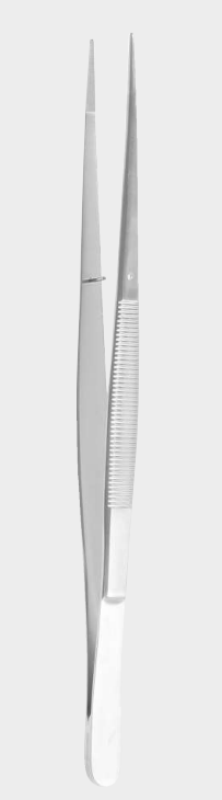 Pinzas CUSHING dentadas de 20 cm