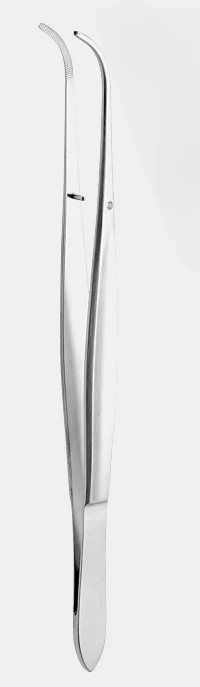 Pinzas CUSHING anguladas 17 cm TC