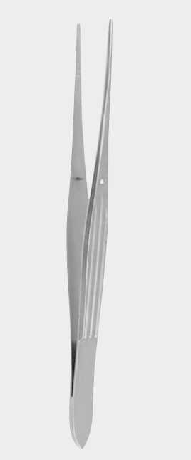 Pinzas McINDOE dentadas de 15 cm