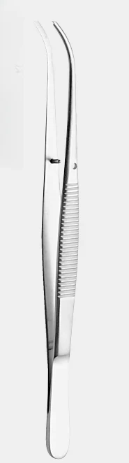 Pinzas SEMKEN dentadas curvas 15 cm