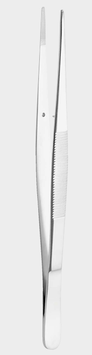 Pinzas TAYLOR dentadas de 17 cm