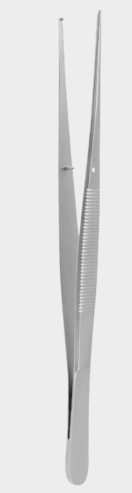 [TFB-9998-17-ss] Pinza TAYLOR 1 x 2 dientes 17,5 cm