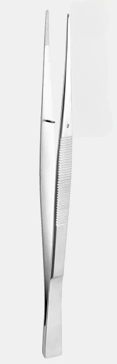 Pinzas TAYLOR dentadas de 17 cm